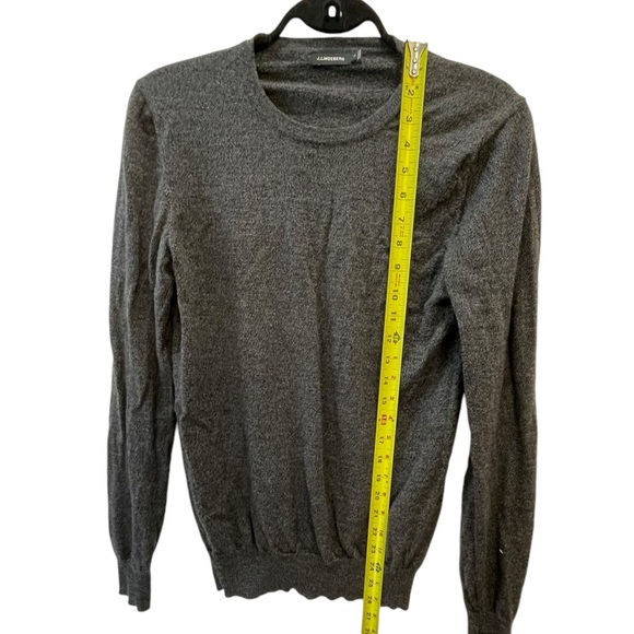J. Lindeberg merino wool dark grey sweater size small - Picture 4 of 6